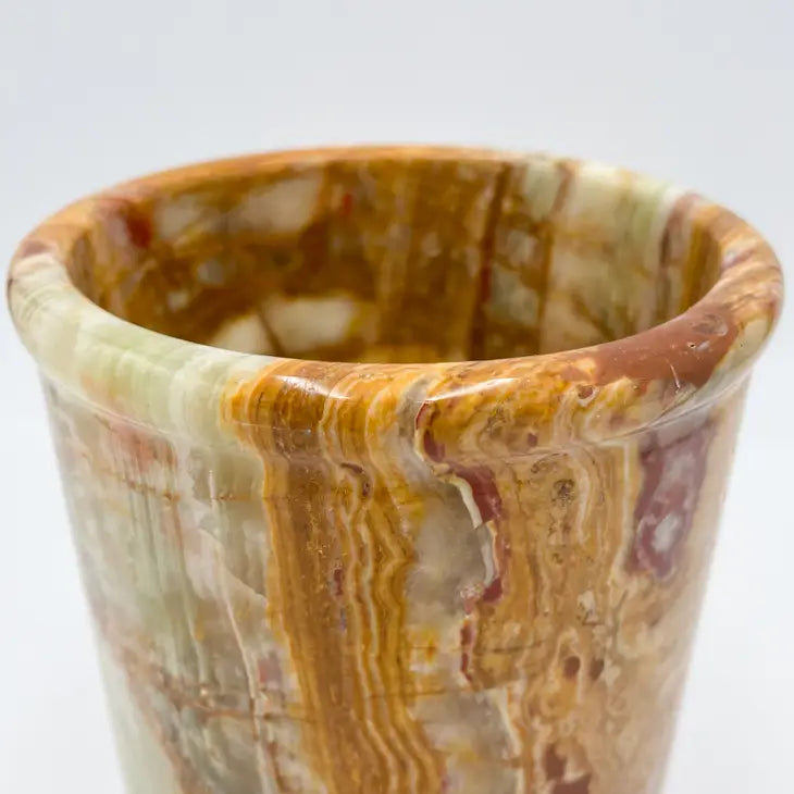Kitchen Utensil Holder in Marble or Onyx