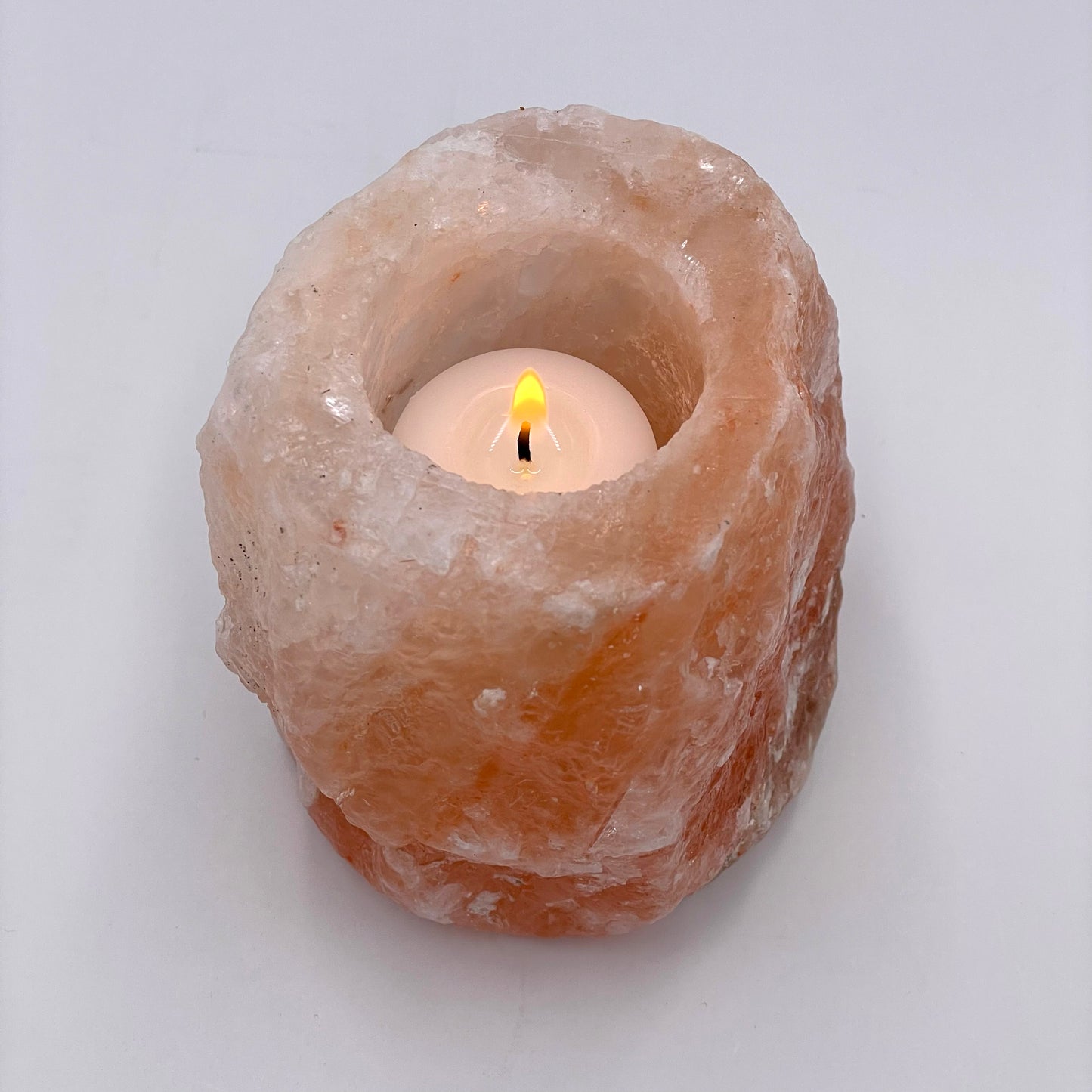 Himalayan Salt - Rough Edge Votive / Tea Light