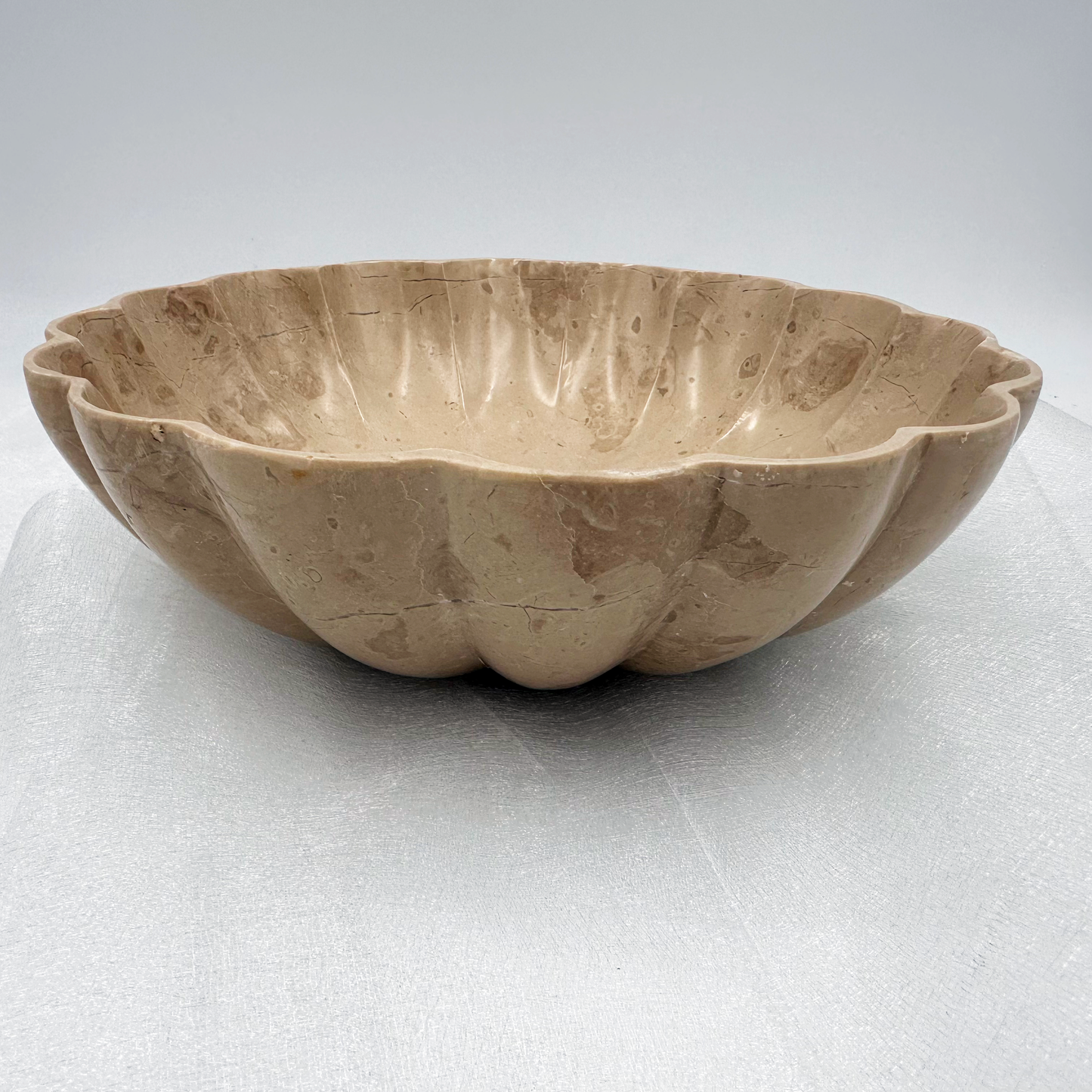 Hand-carved Bowl in Marble and Onyx