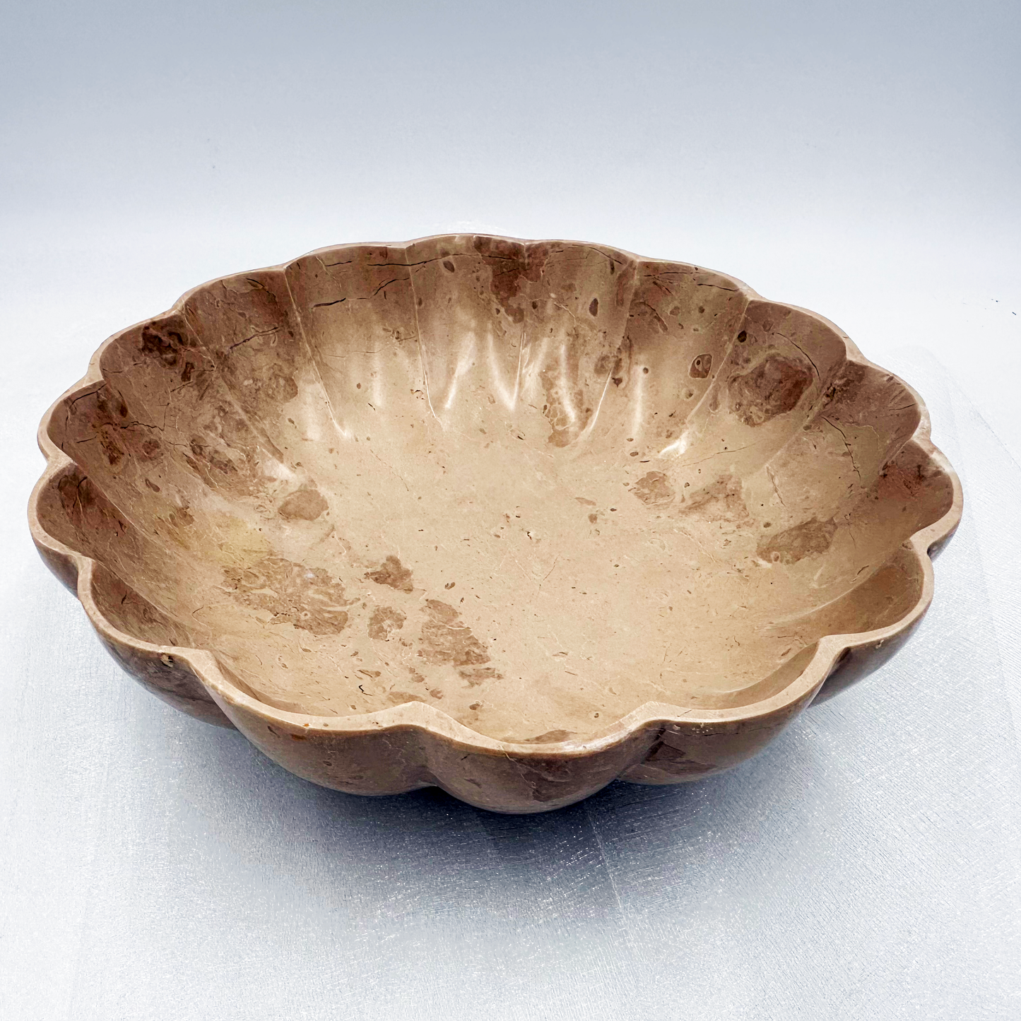 Hand-carved Bowl in Marble and Onyx