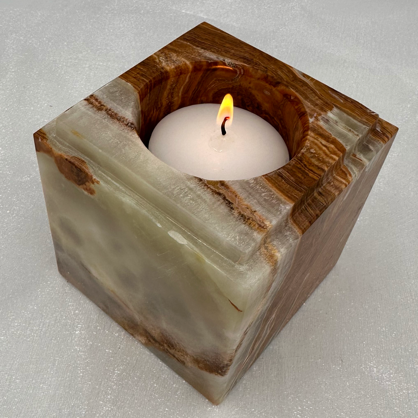 Onyx Oil Diffuser / Votive Candle Holder