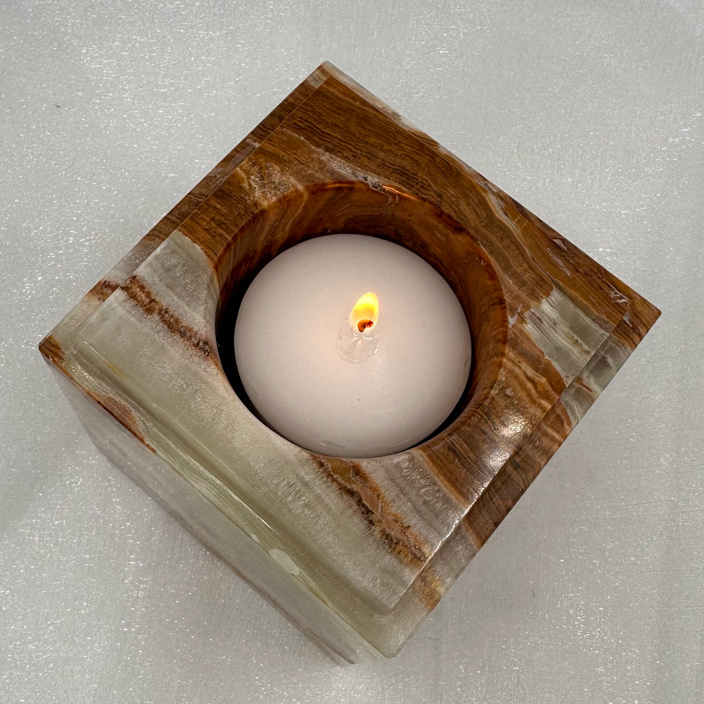 Onyx Oil Diffuser / Votive Candle Holder