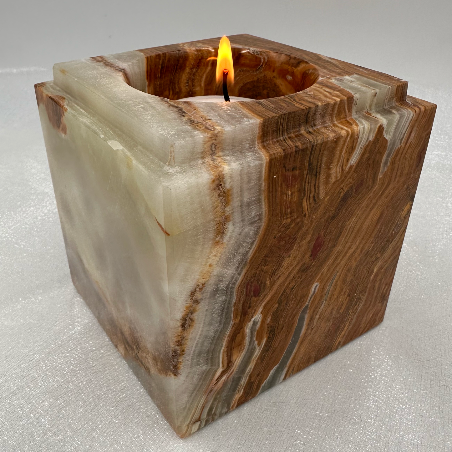 Onyx Oil Diffuser / Votive Candle Holder