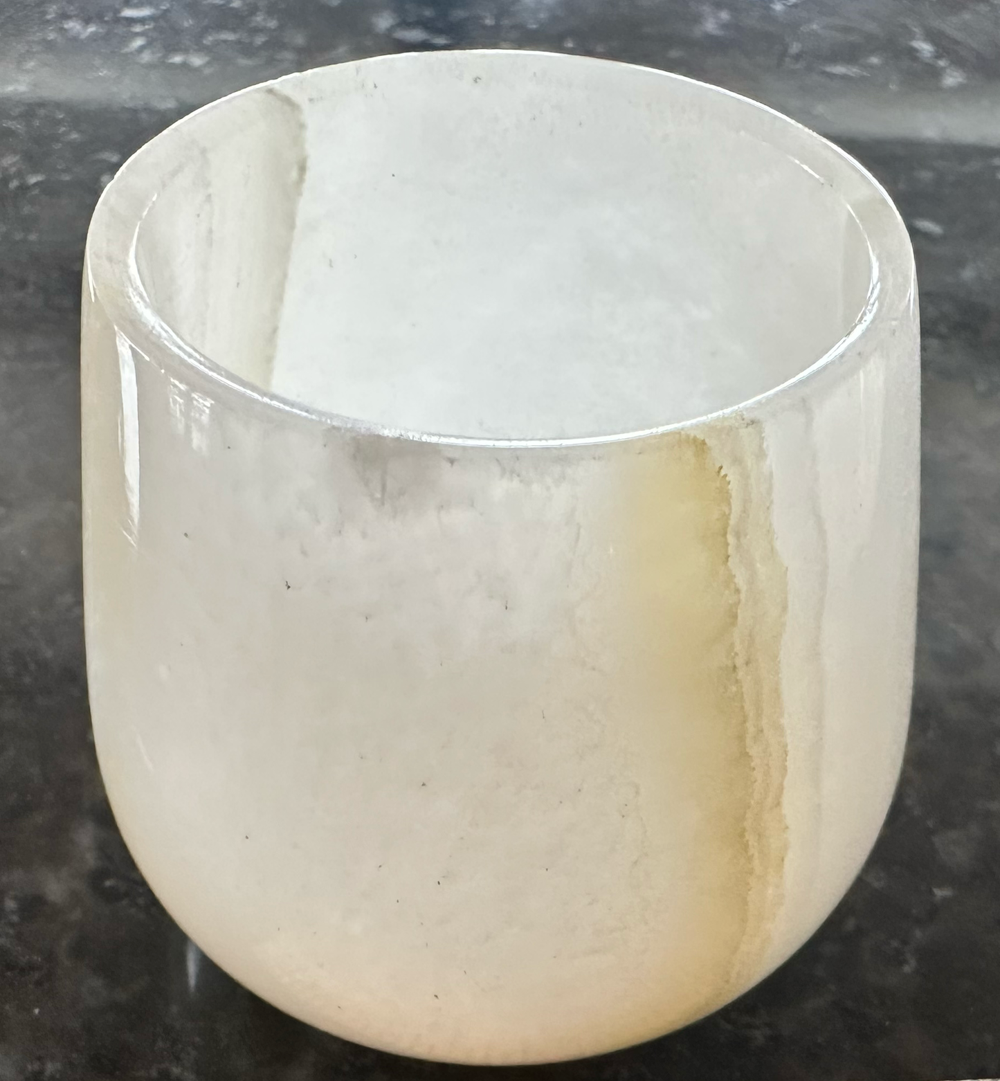 2.5" Goblet Votive Candle Holder in Onyx