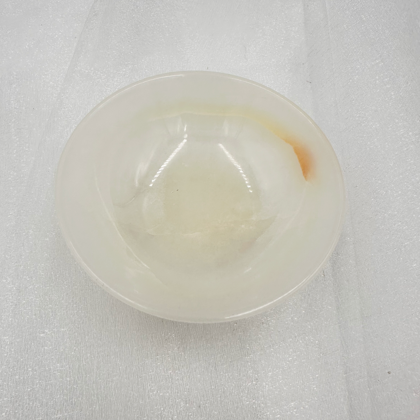 4" Bowl in White Onyx