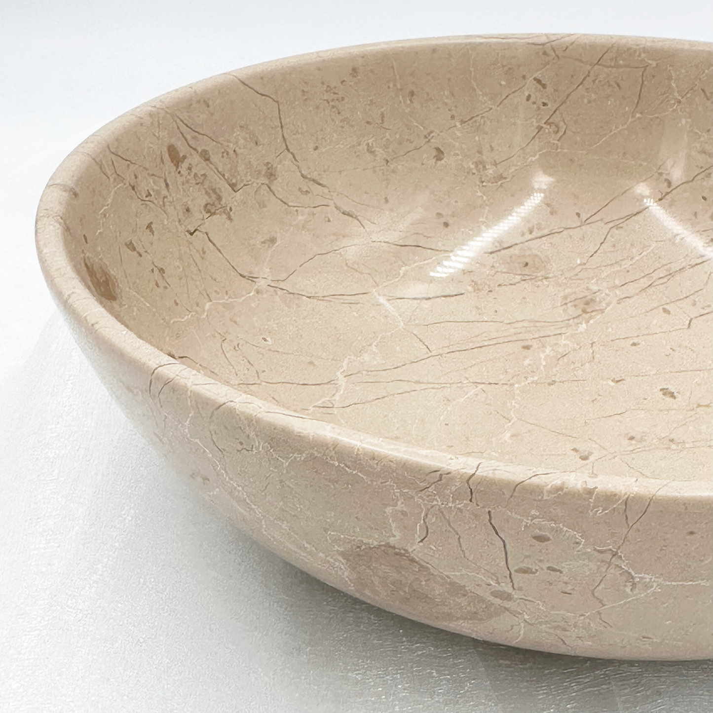 Decorative Bowl in Marble and Onyx - 10"