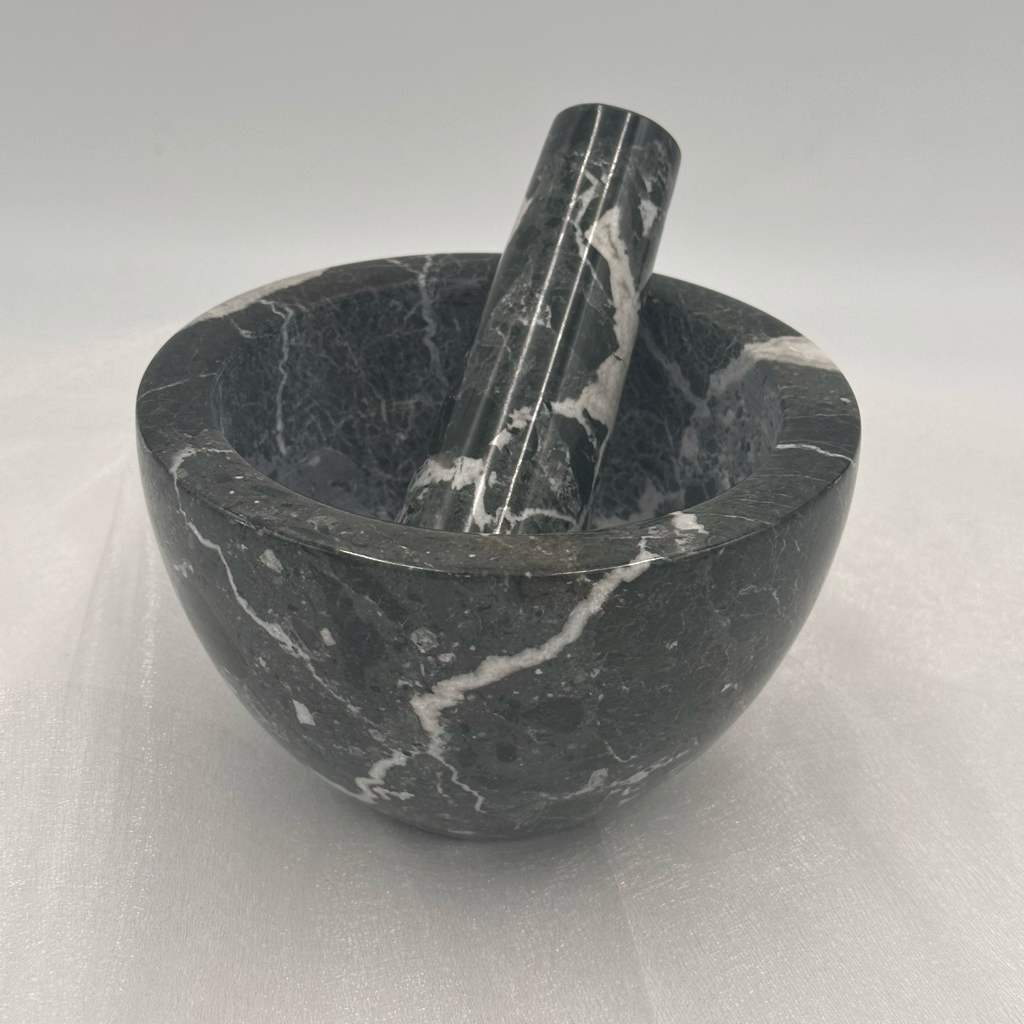 Mortar and Pestle - 7", Marble and Onyx