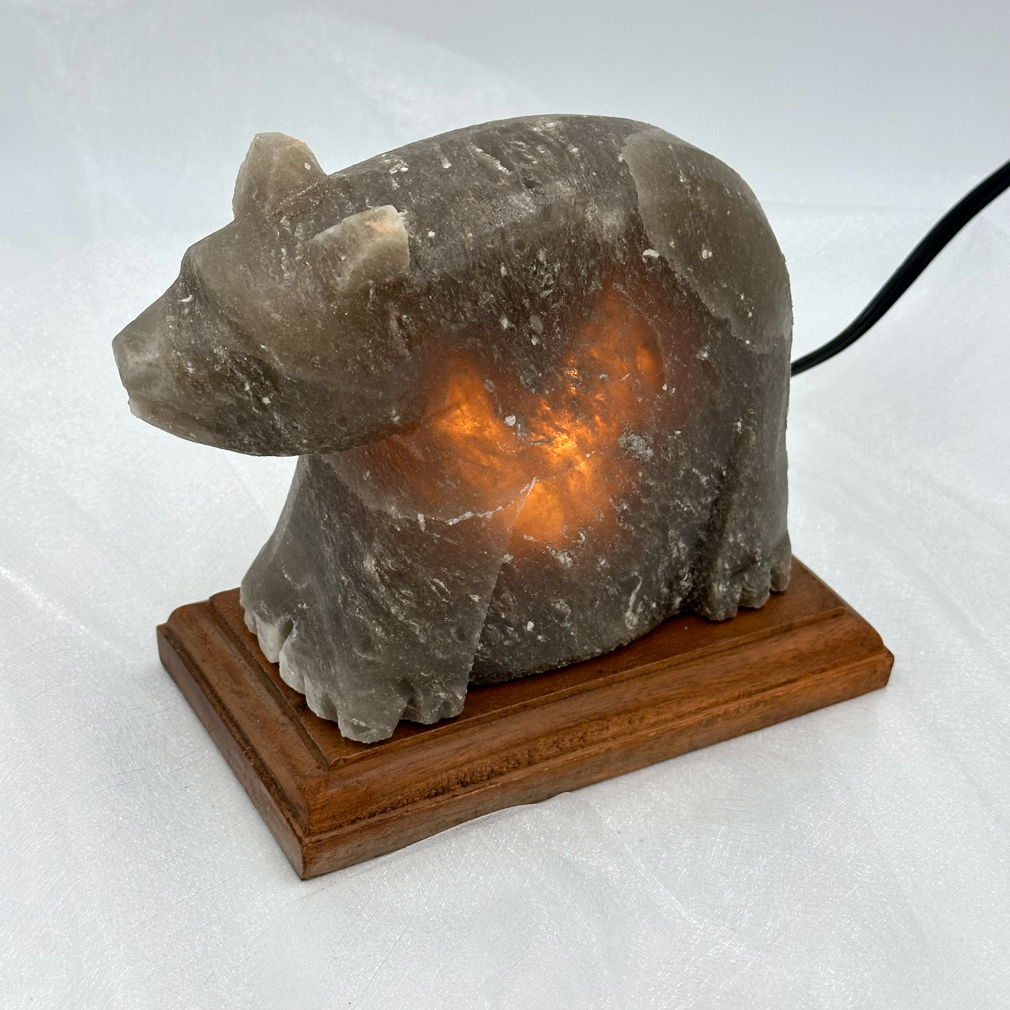 Himalayan Salt Bear Lamp