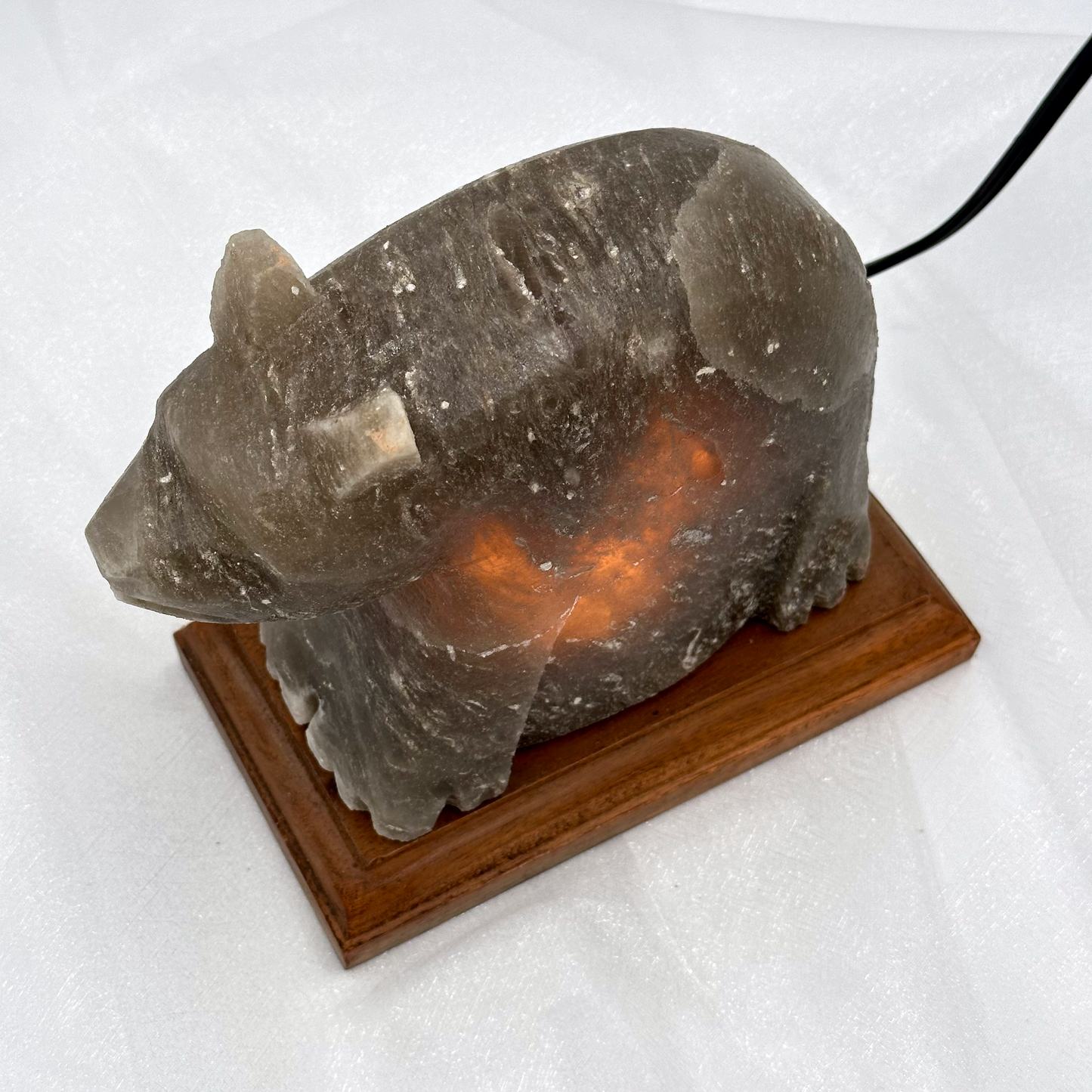 Himalayan Salt Bear Lamp