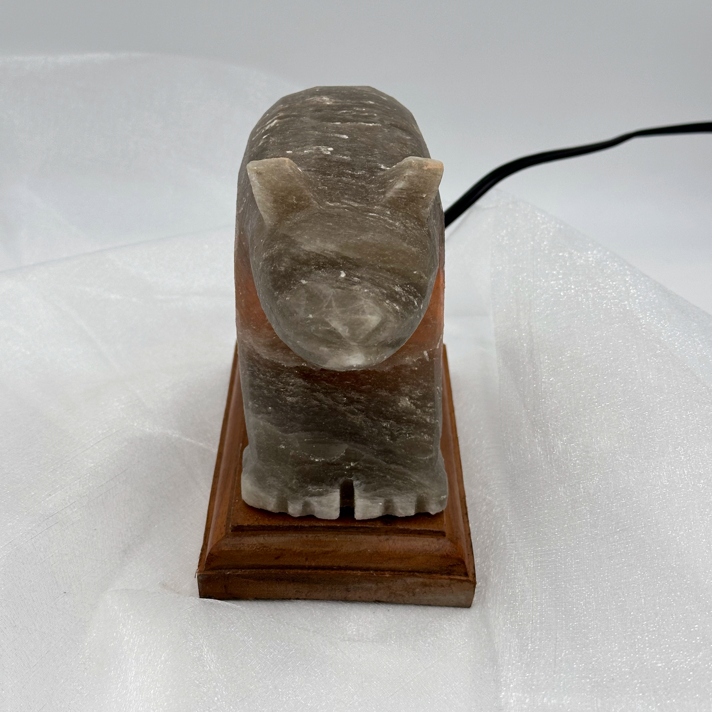 Himalayan Salt Bear Lamp