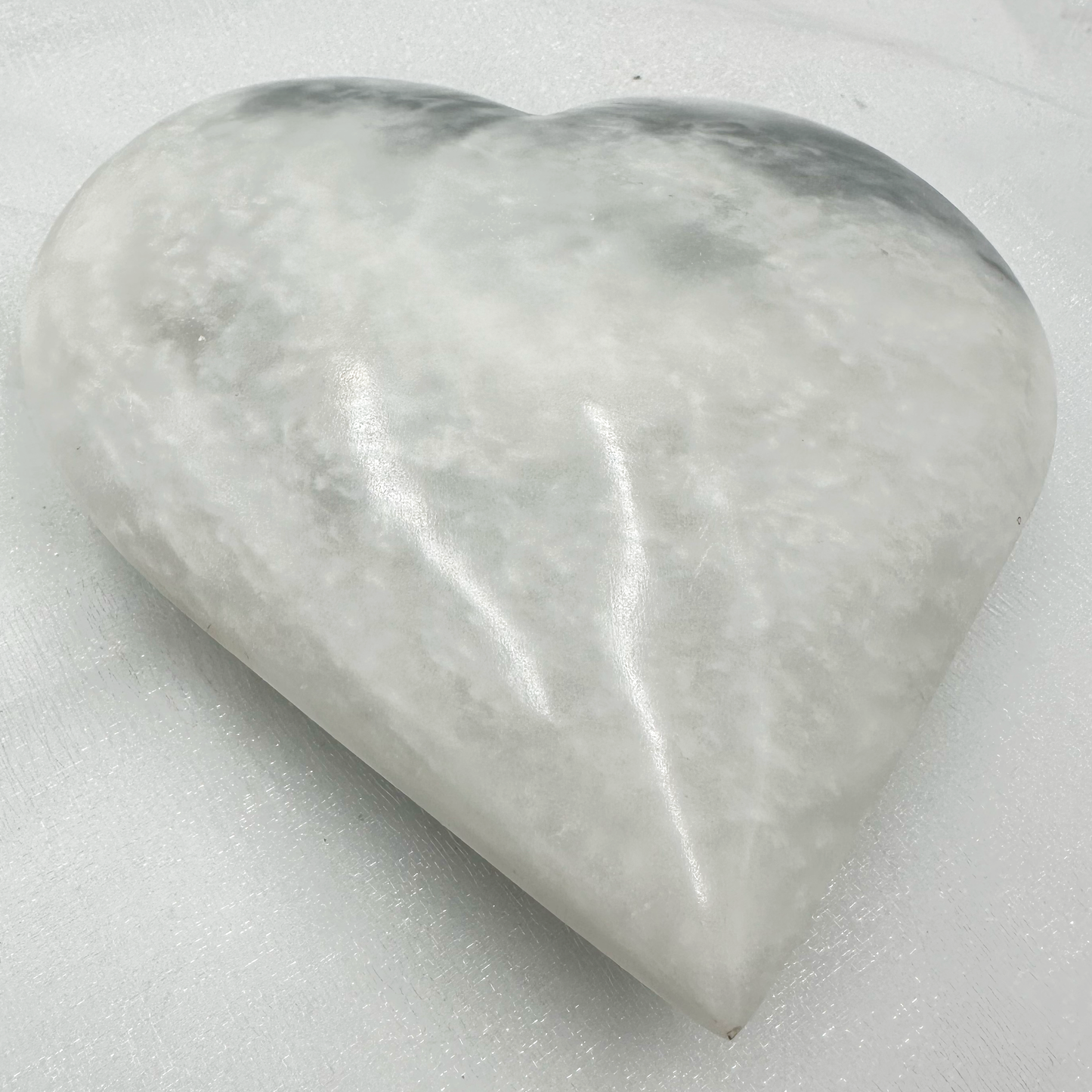 6" Stone Heart in Marble & Onyx