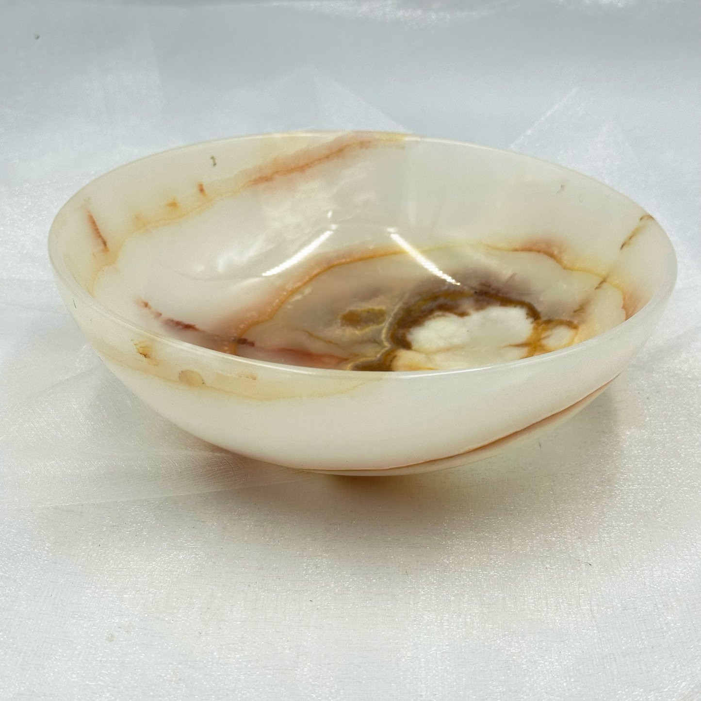 Decorative Onyx Bowl - 8"