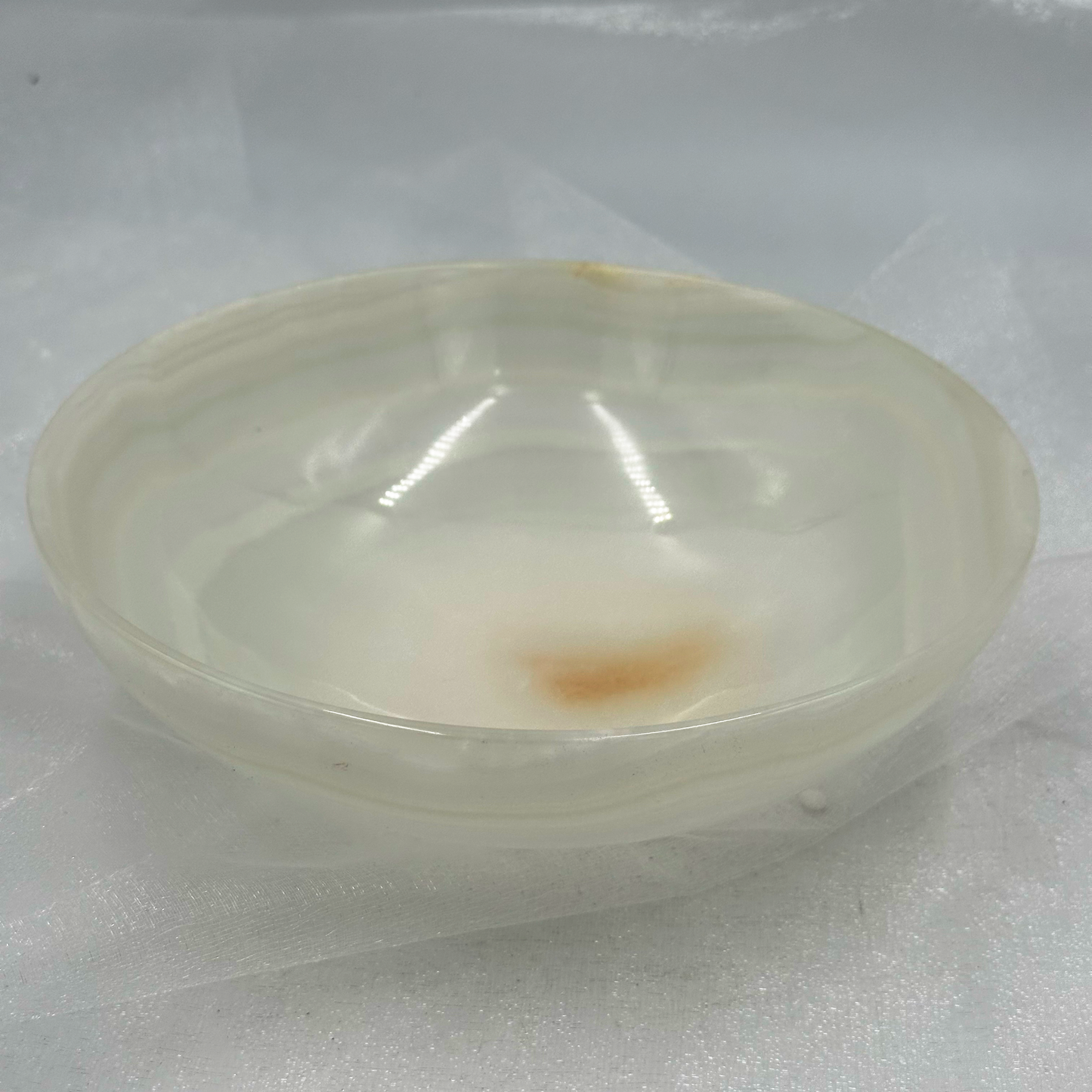Decorative Onyx Bowl - 8"