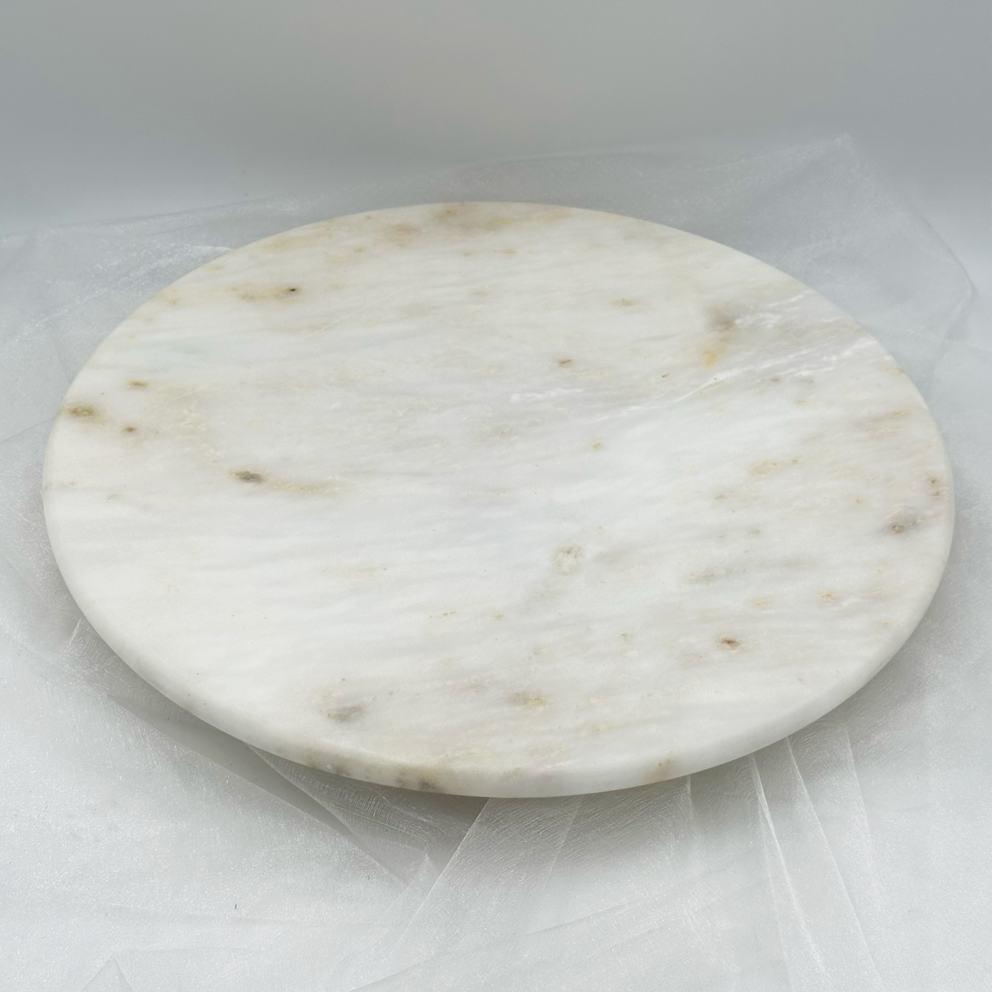 16" Lazy Susan in Marble and Onyx