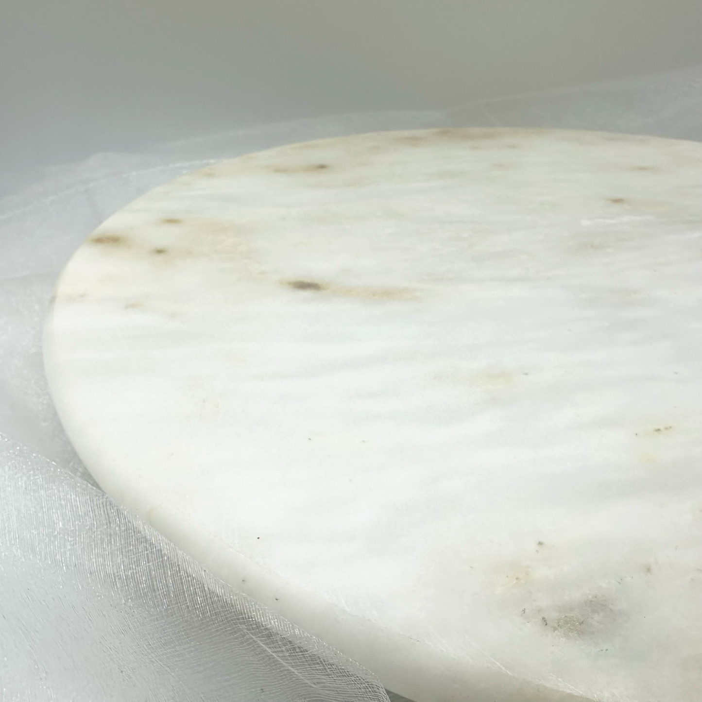 16" Lazy Susan in Marble and Onyx
