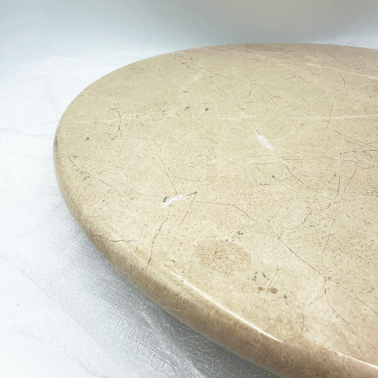 16" Lazy Susan in Marble and Onyx